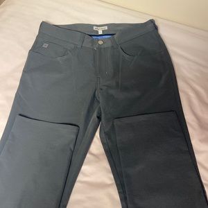 Peter Millar eb66 Performance Five-Pocket Pants (Dark Grey)